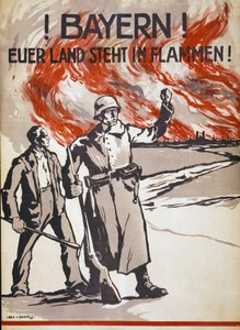 Baijeri! Maasi on tulessa! Pub. Saksa, noin 1918